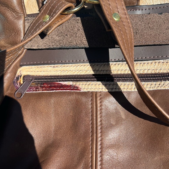 Elie Handbags, genuine, leather backpack - Picture 7 of 10